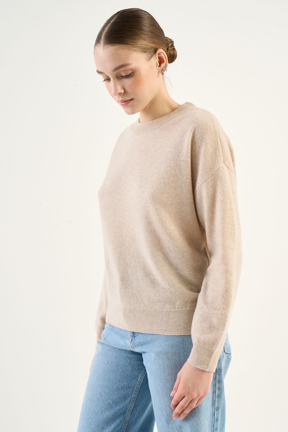 Pull col rond cachemire MAPOUPETTE