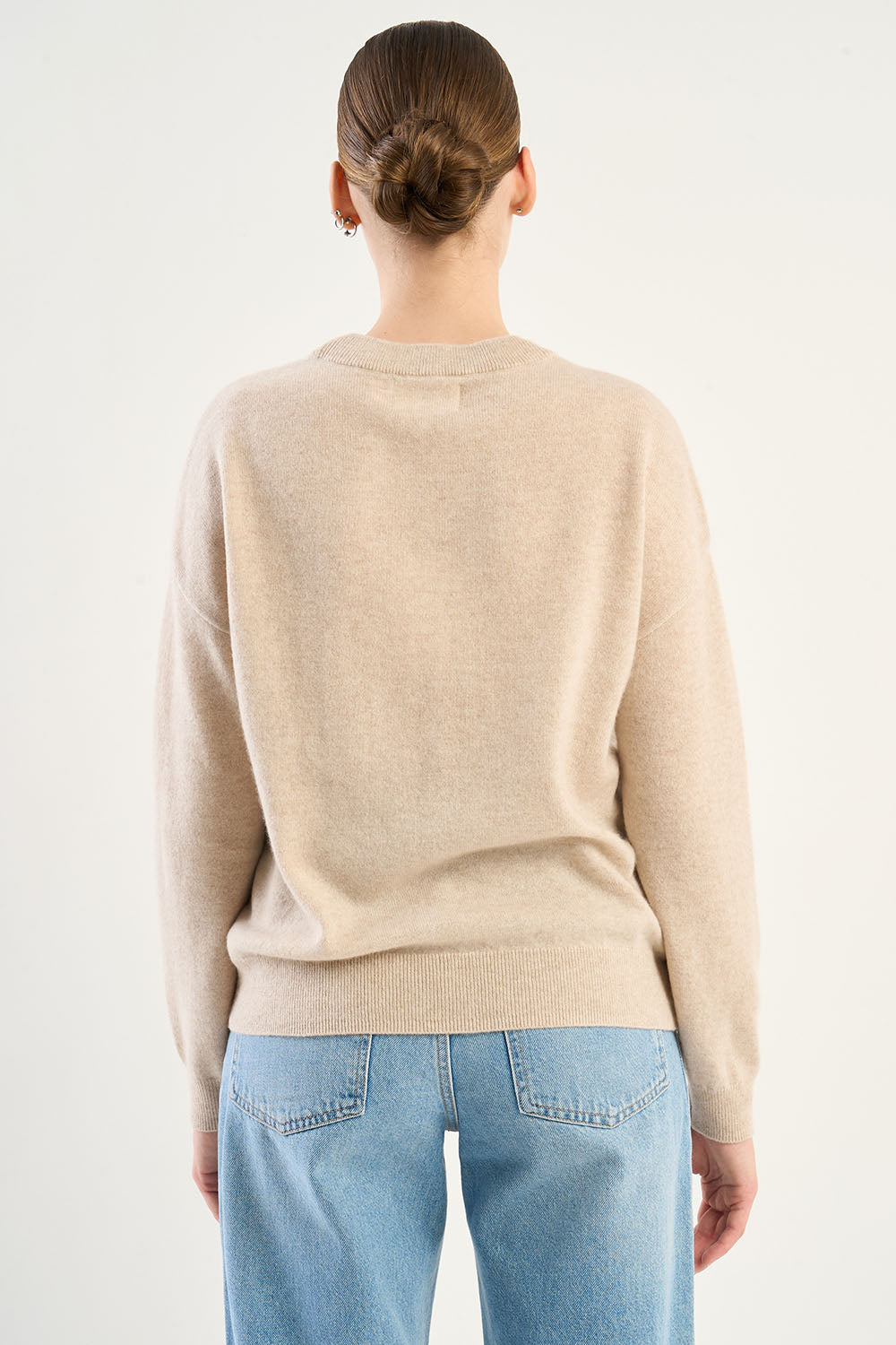 Pull col rond cachemire MAPOUPETTE