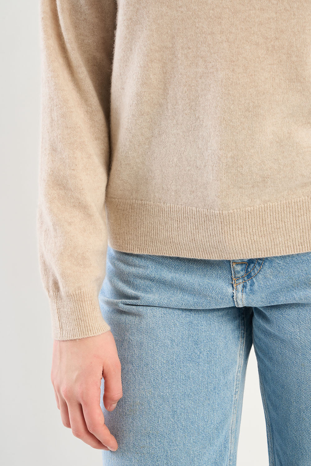 Pull col rond cachemire MAPOUPETTE