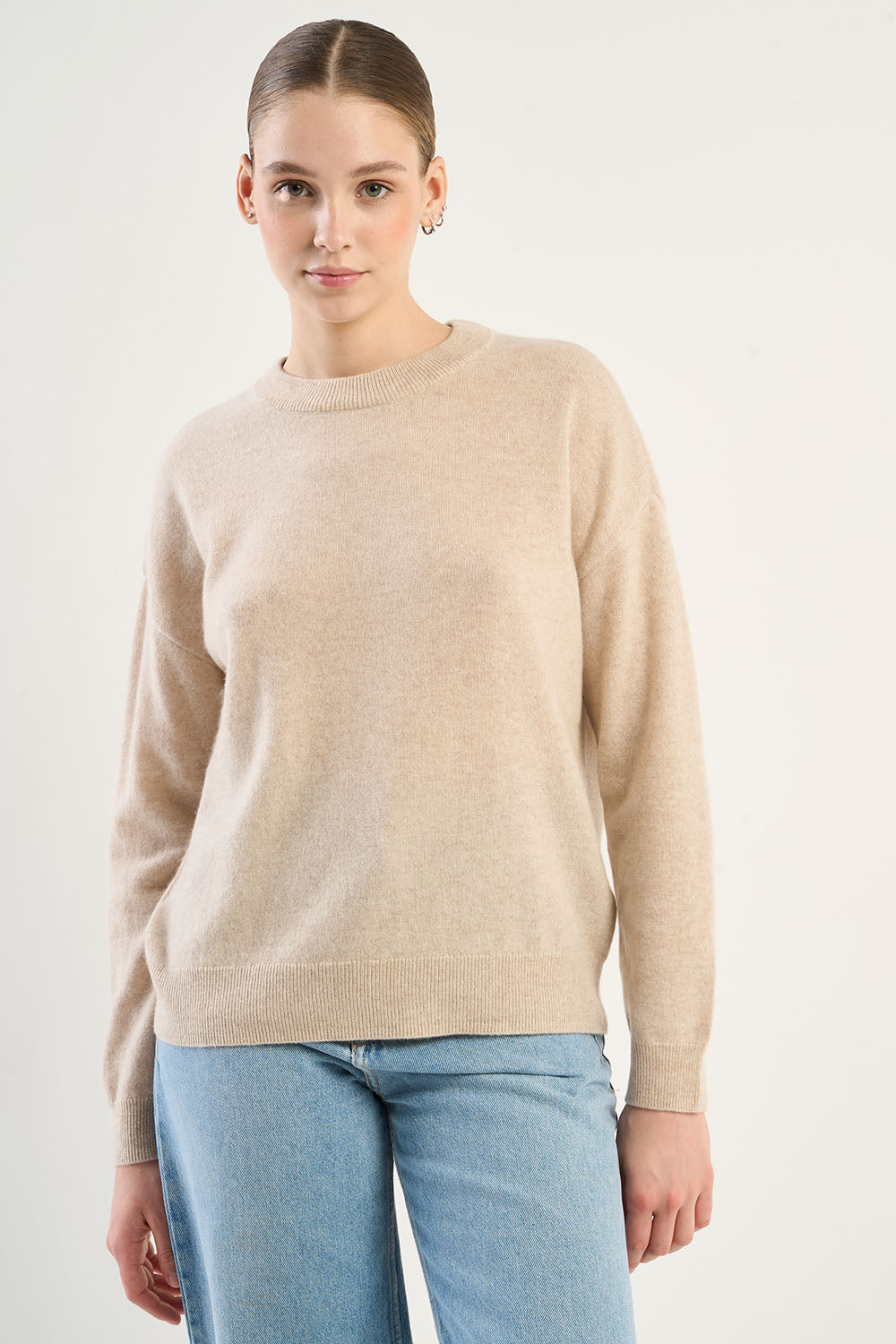 Pull col rond cachemire MAPOUPETTE