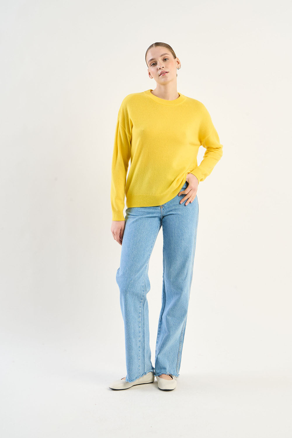 Pull col rond cachemire MAPOUPETTE