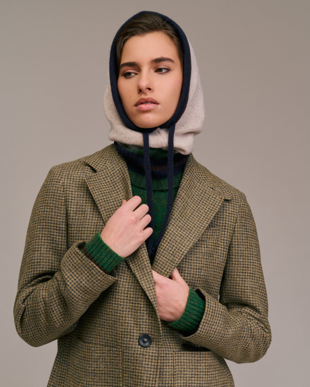 Cagoule laine mérinos CAPO 10809