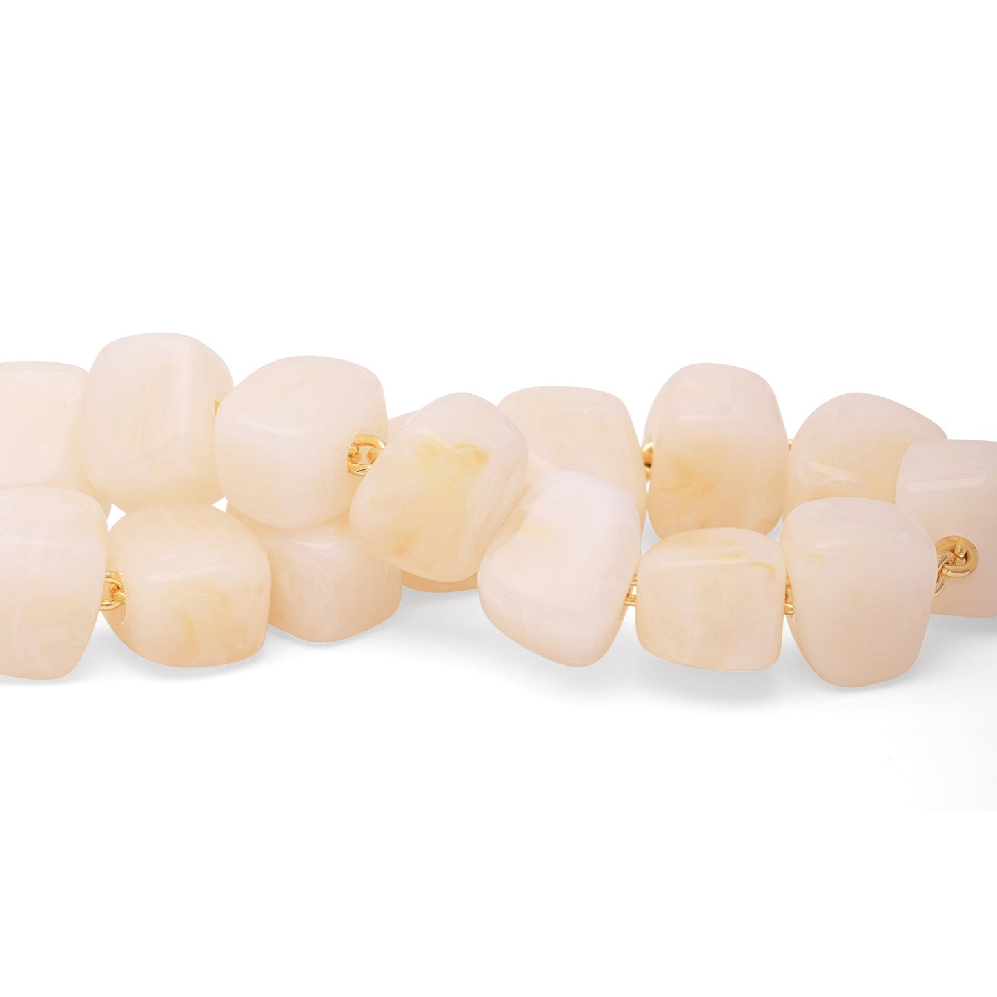 Collier perles carrées VB2540PEM