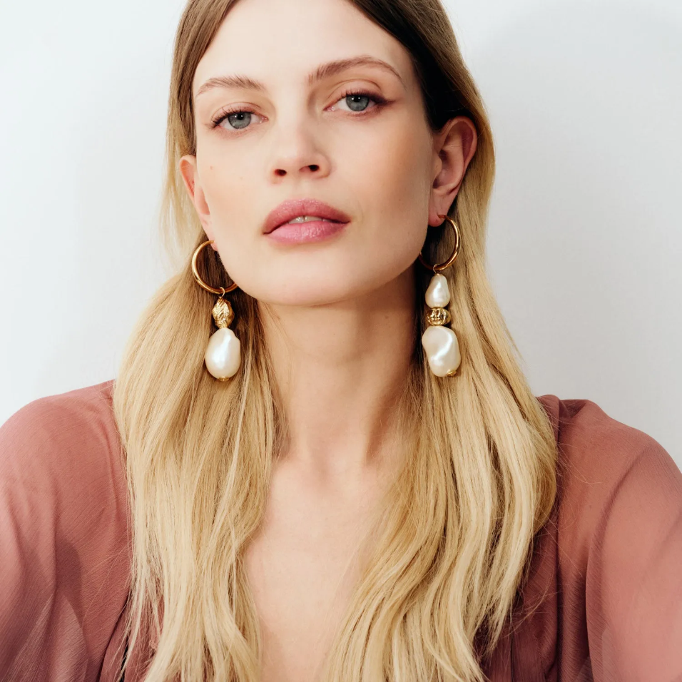 Boucles d'oreilles asymétriques VB2477PEA