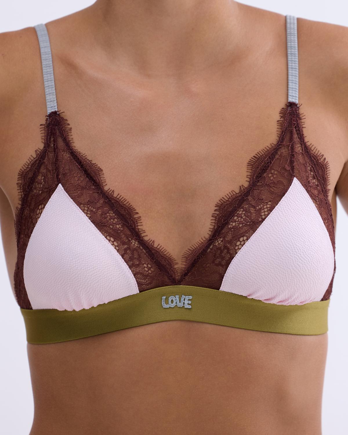 Bralette triangle LOVE LACE