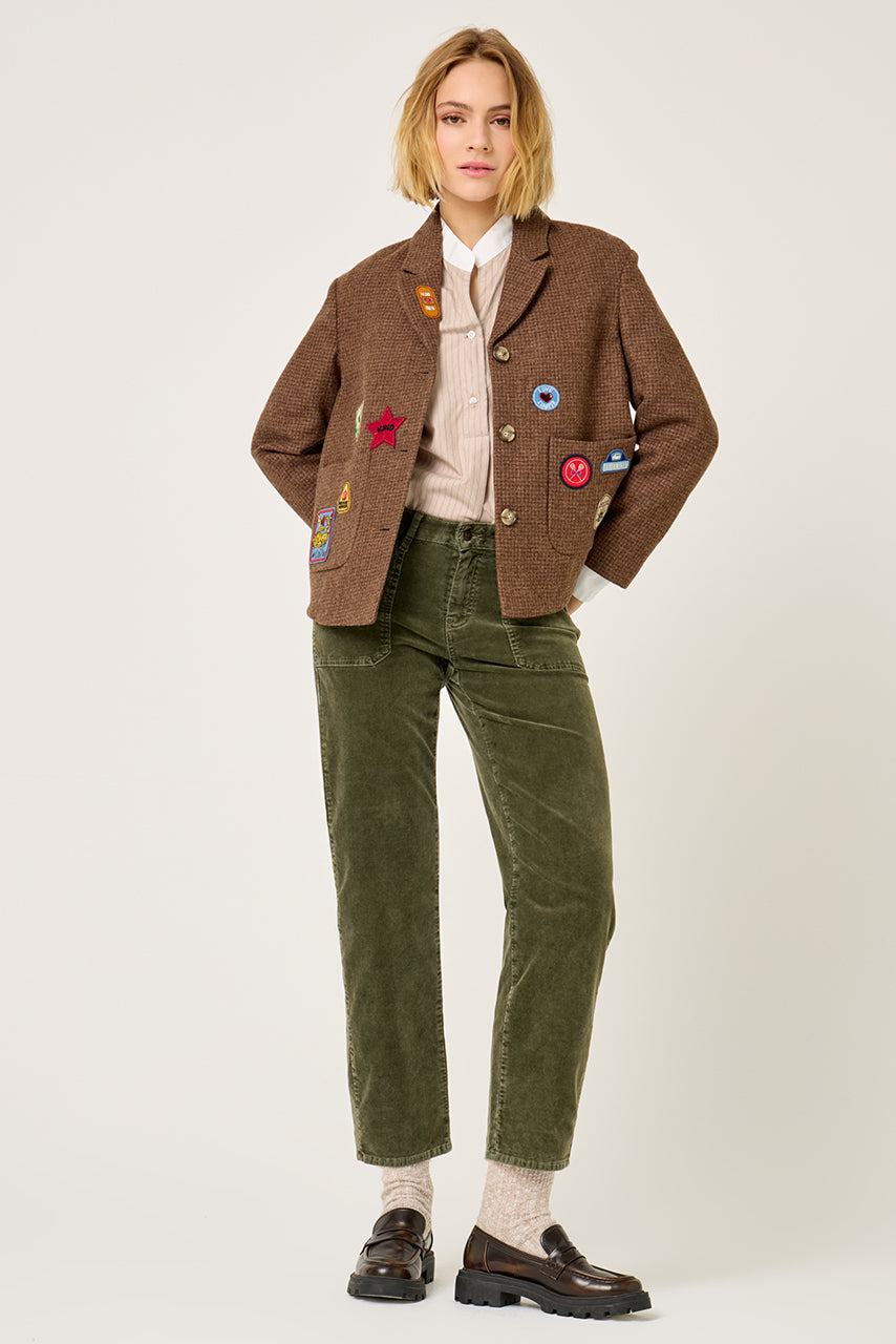 Pantalon velours LOURDES 27597
