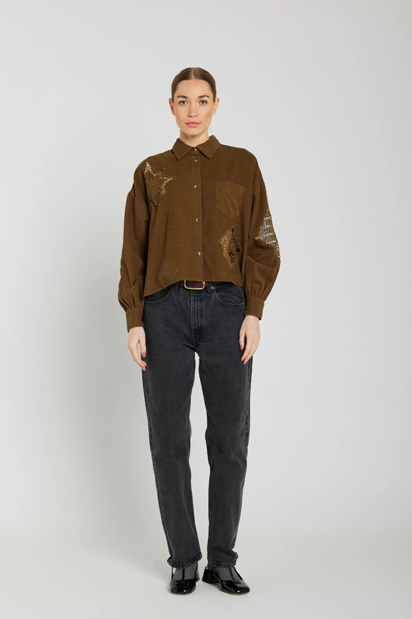Chemise velours CIANA
