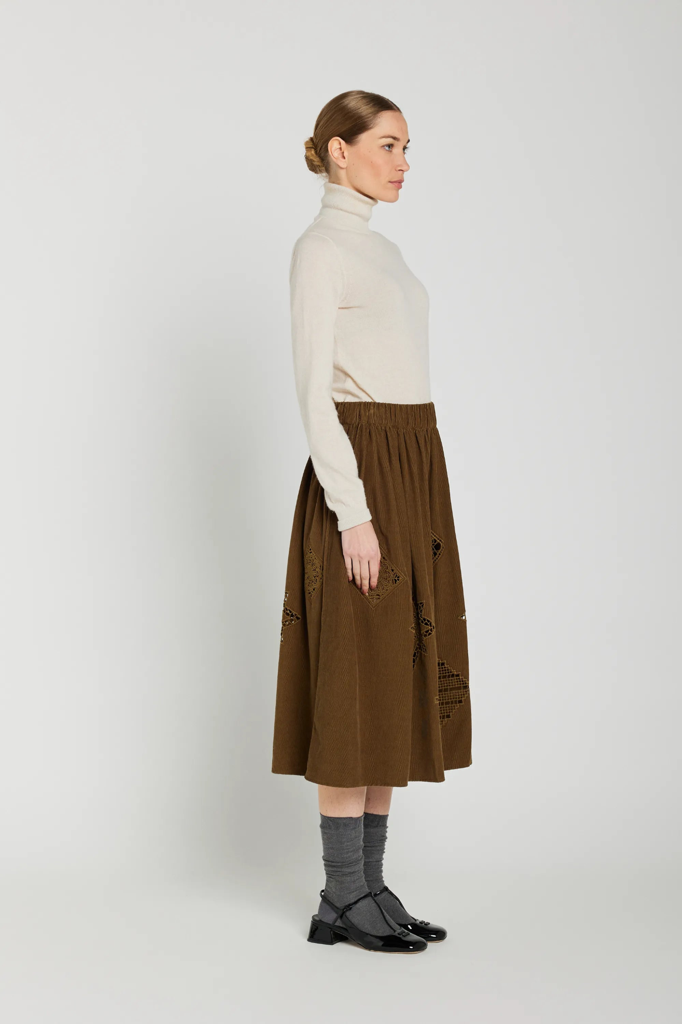 Jupe velours CIANA