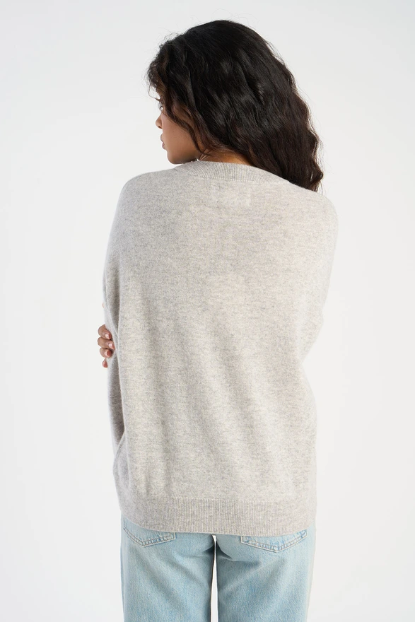 Pull col rond cachemire MAPOUPETTE