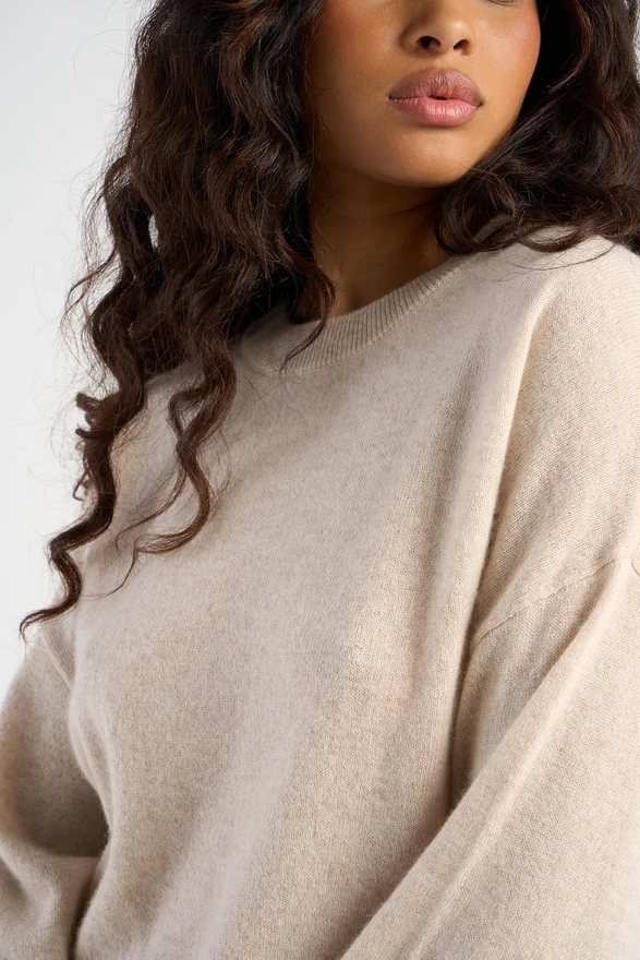 Pull col rond cachemire MAPOUPETTE