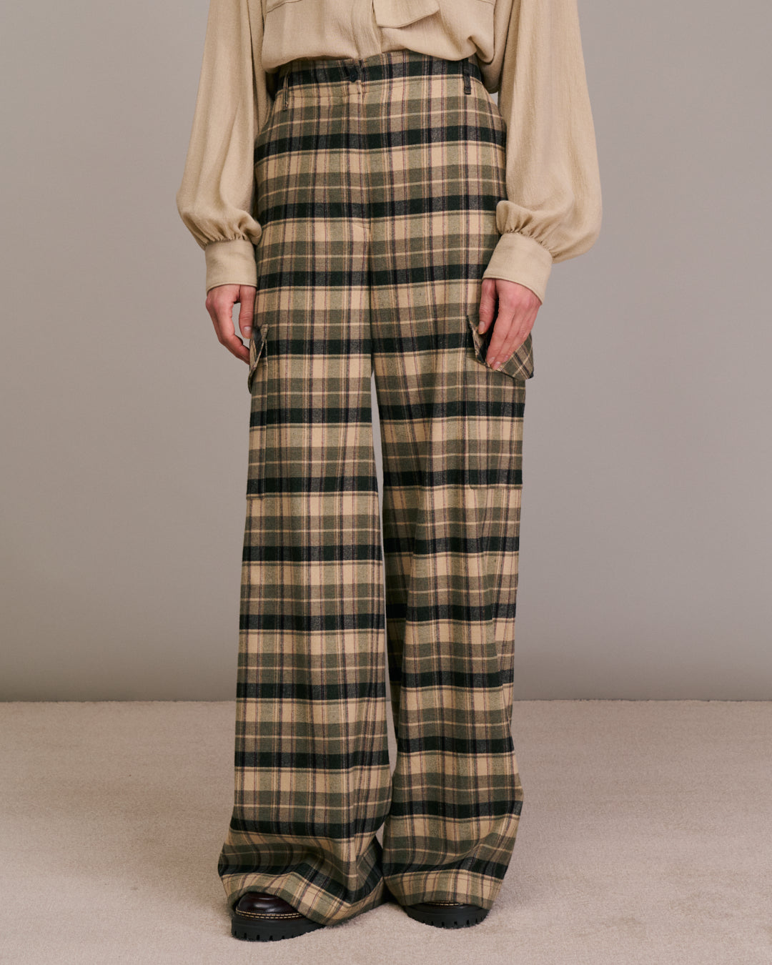 Pantalon carreaux PIORICO 10632
