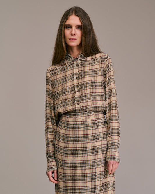 Chemise en laine CEZA 10660