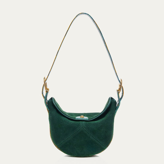 Sac besace veau velours ESTELLE