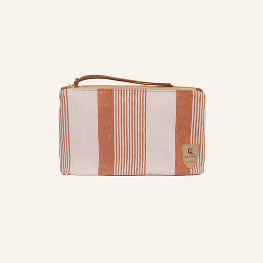 Pochette zippée STRIPES