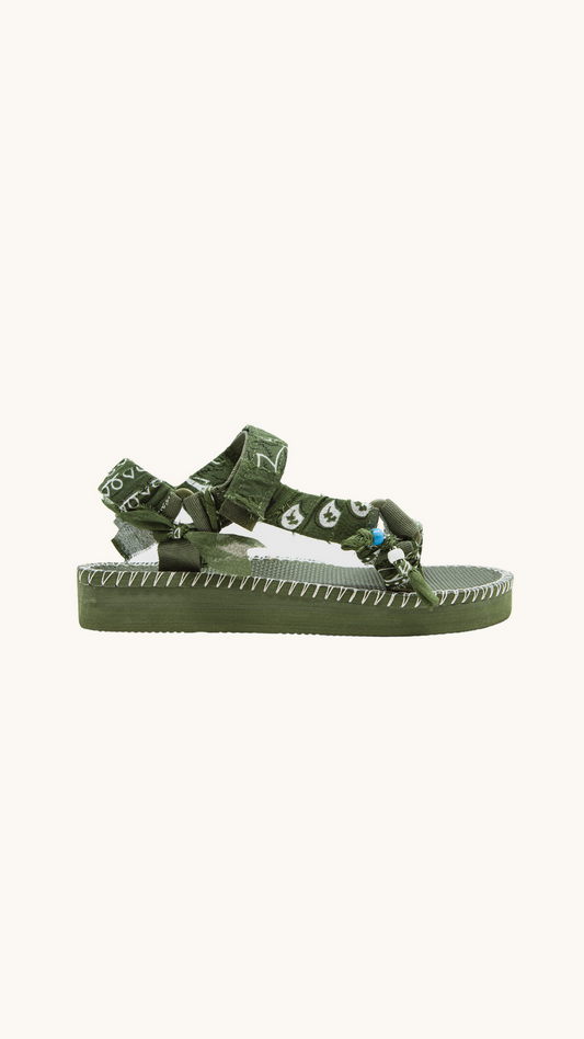 Sandales TREKKY STITCH KAKI