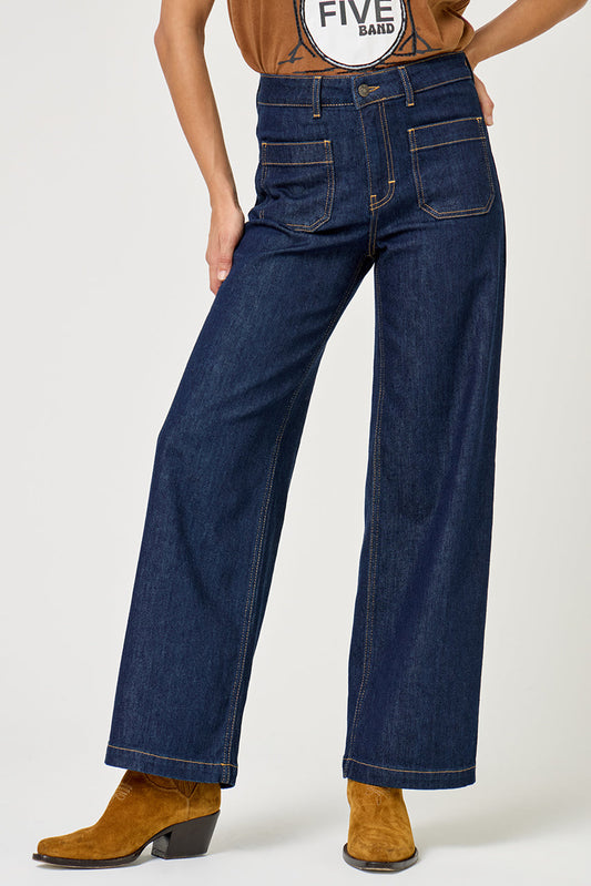 Jeans crop large LUCIA 53558