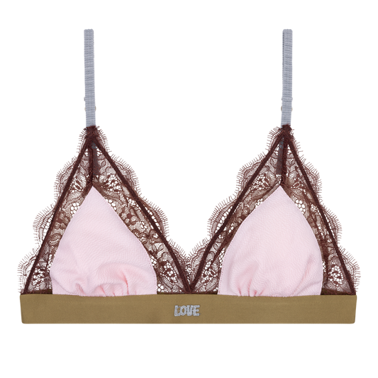 Bralette triangle LOVE LACE