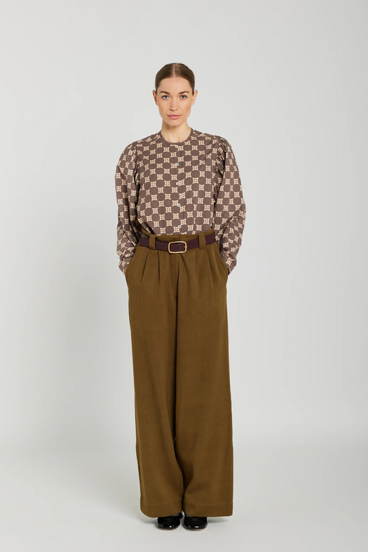 Chemise imprimée MALO