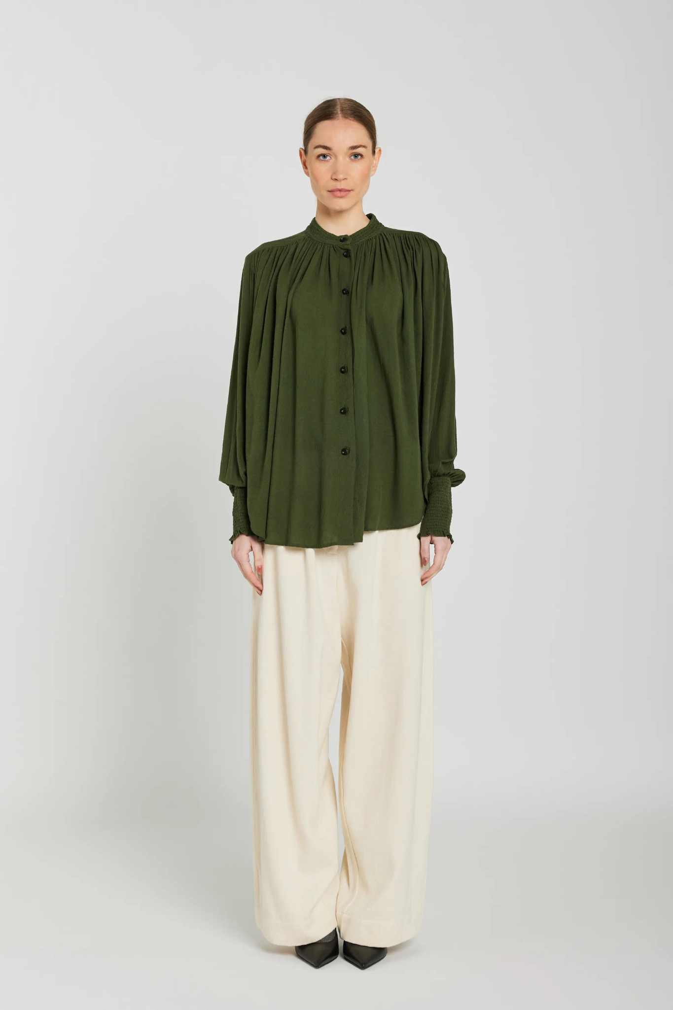 Blouse en soie CESAR