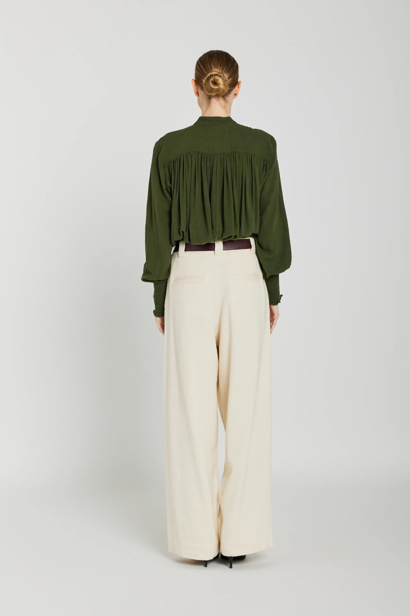 Blouse en soie CESAR