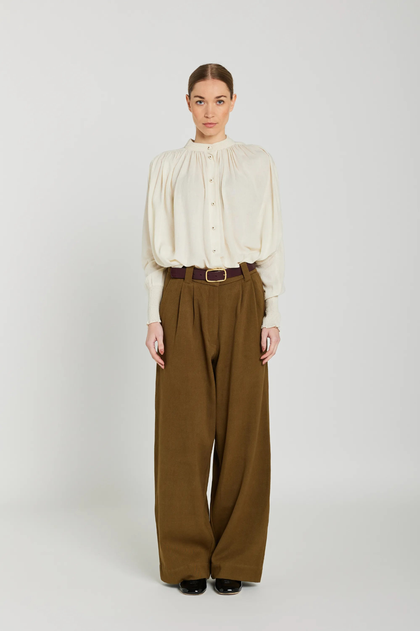 Blouse en soie CESAR