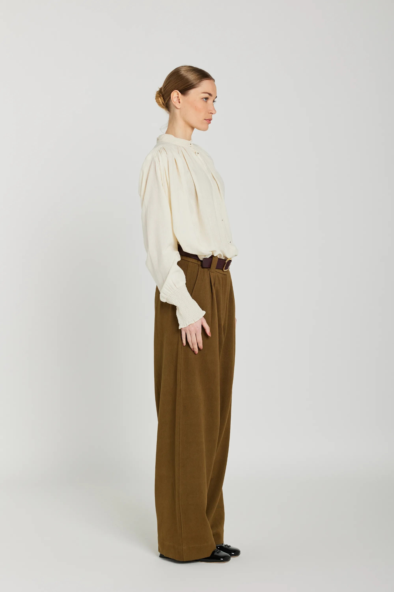Blouse en soie CESAR
