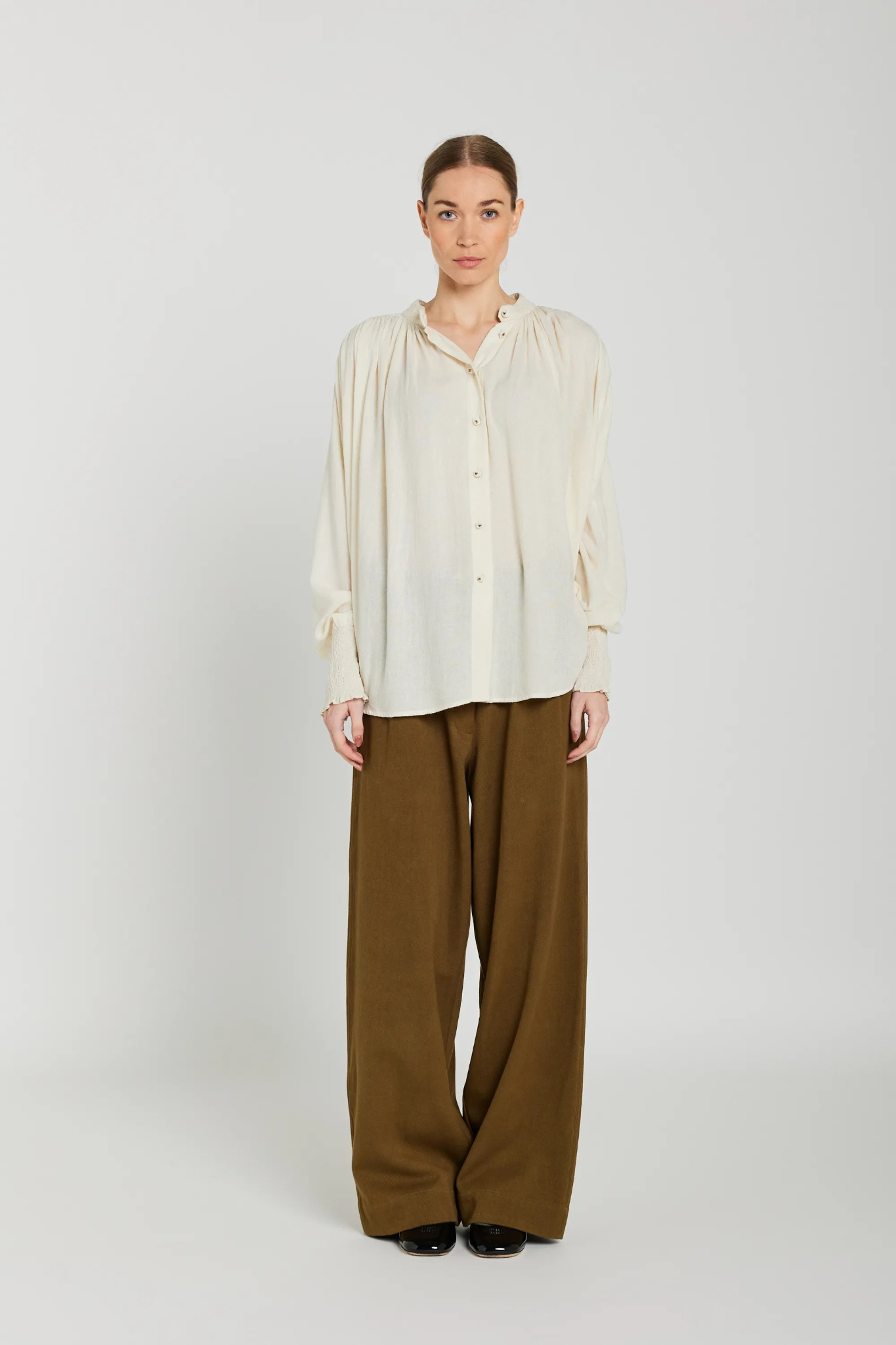 Blouse en soie CESAR