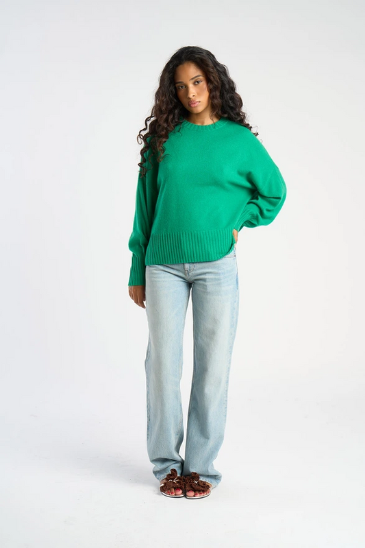 Pull col rond cachemire MONPTILYA