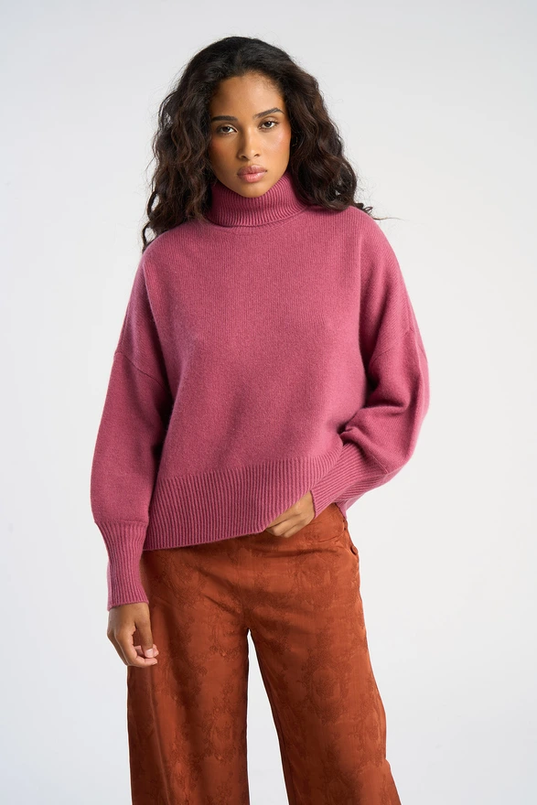 Pull col roulé MONPRINCE