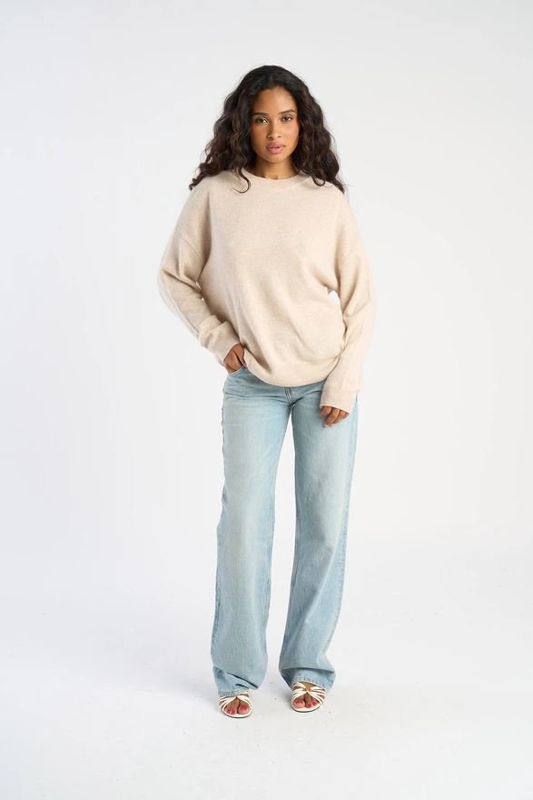 Pull col rond cachemire MAPOUPETTE