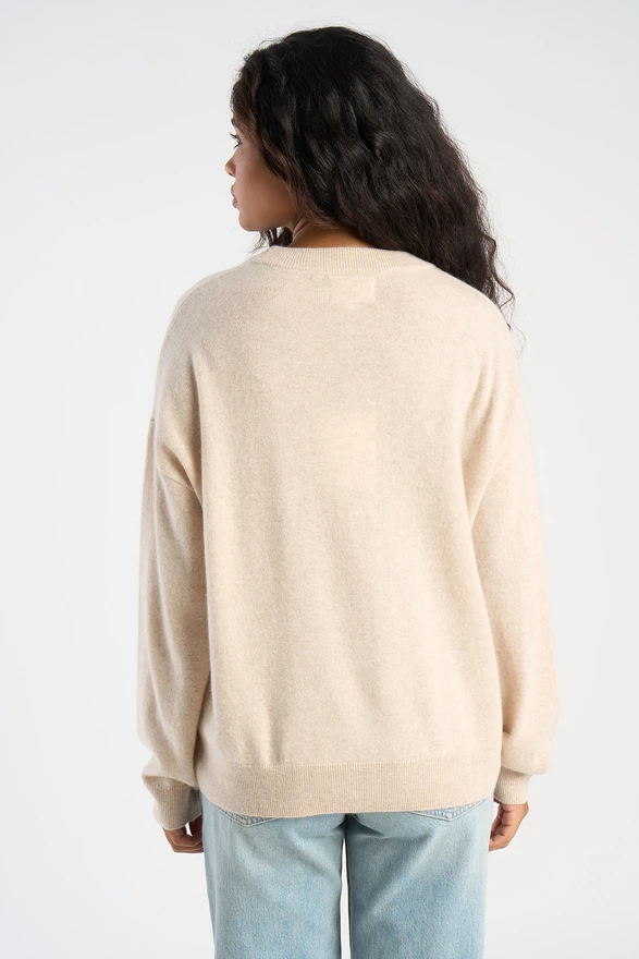 Pull col rond cachemire MAPOUPETTE