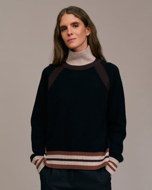 Pull col montant PULIMO 10805