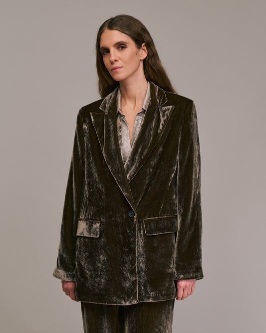 Veste panne de velours VIAREGIO 10512